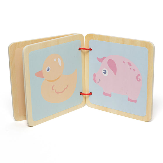 LIBRO MADERA ANIMALES