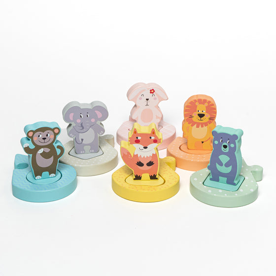 PUZZLE ANIMALES 3D