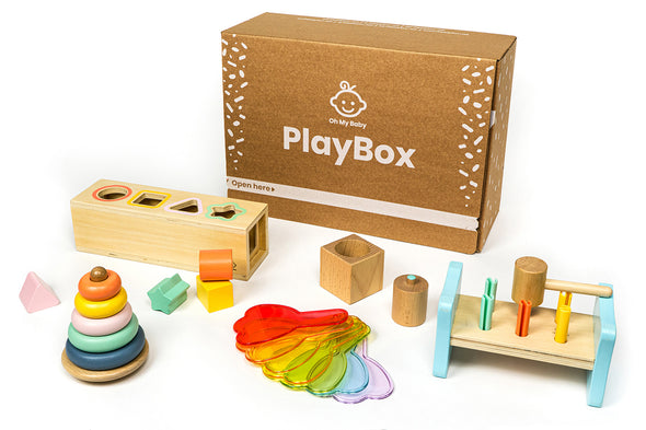 Play Box 'Hola Mundo' (11-12 meses) - Pack Regalo 6 Cajas