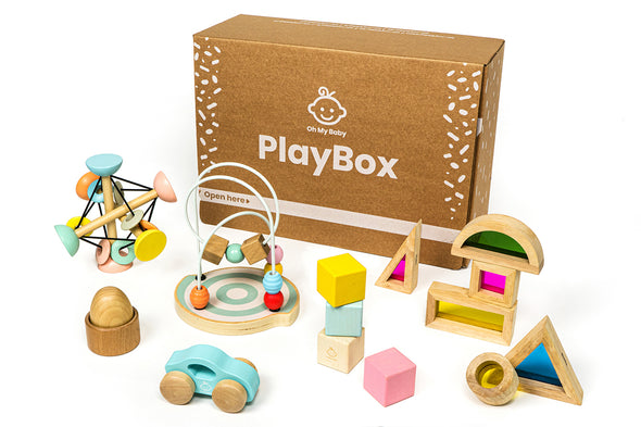 Play Box 'Toca Toca' (9-10 meses) - Pack Regalo 3 Cajas