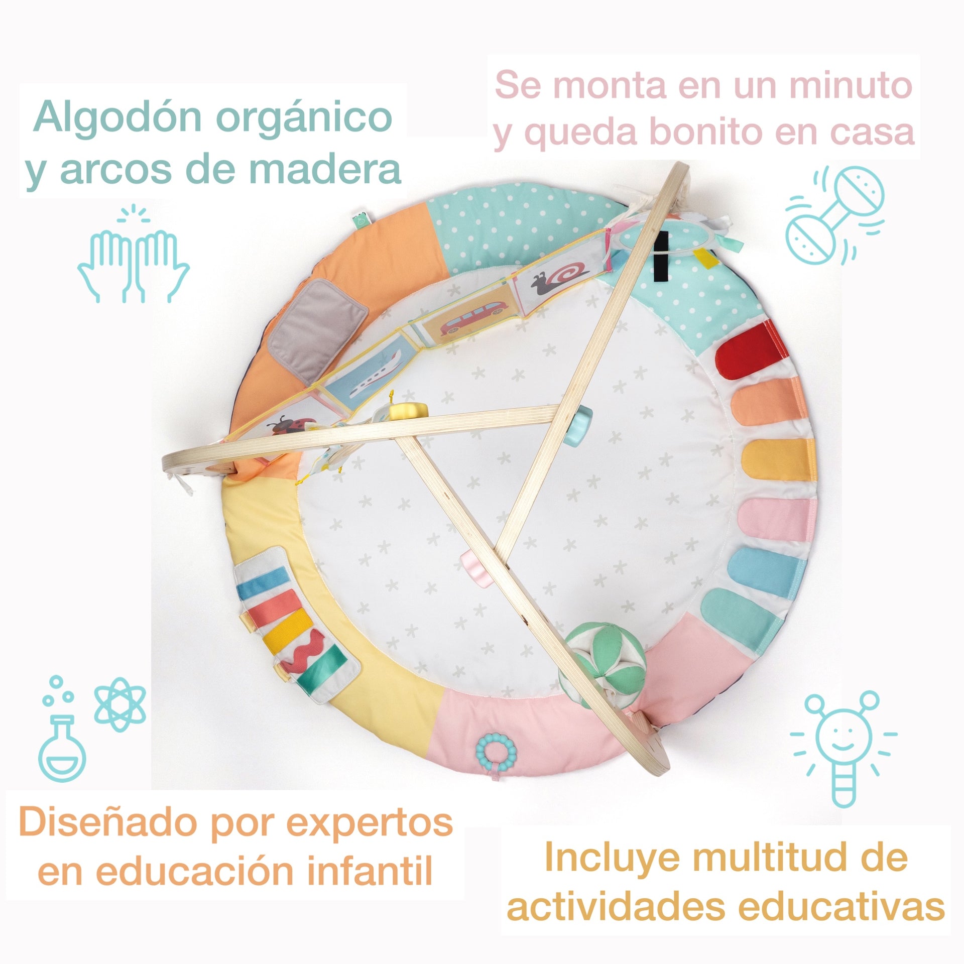 alfombra actividades bebe