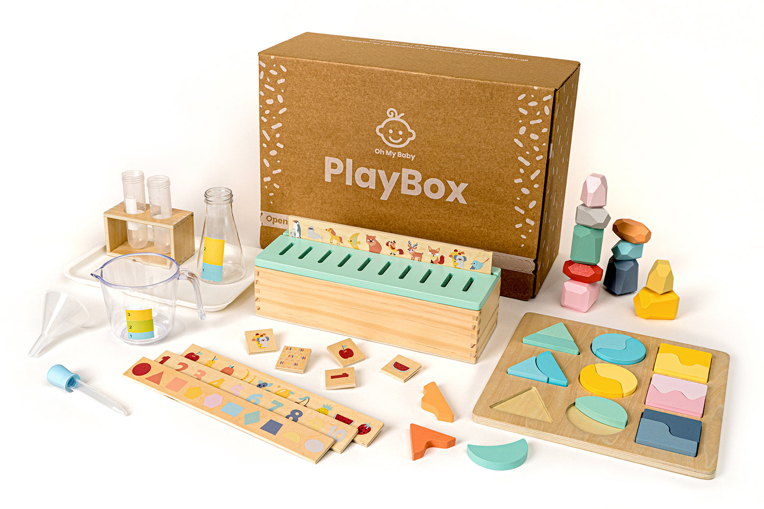 Juguetes educativos bebé 31 meses 2 años, Play Box